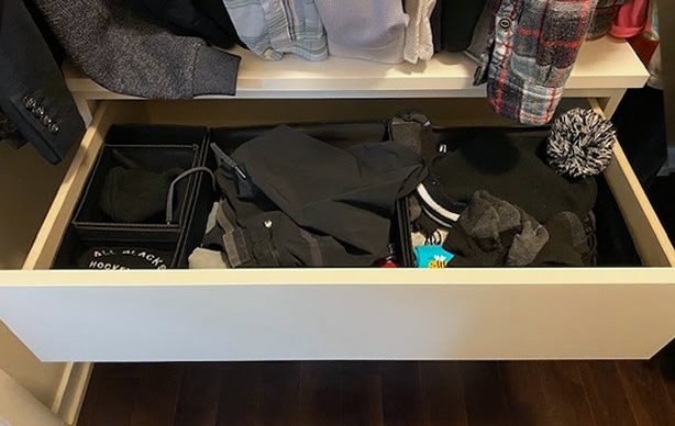 Drawer Before